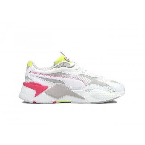 Кроссы Puma RS-X3 Milennium White Pink (W) - женская сетка размеров