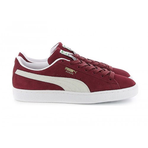 Кроссы Puma Suede Classic XXI Cabernet - мужская сетка размеров