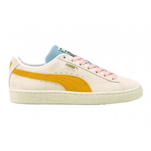 Кеды Puma Suede Classic XXI Ivory Glow Mineral Yellow - мужская сетка размеров