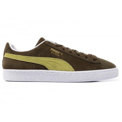 Кеды Puma Suede Classic XXI Deep Olive - мужская сетка размеров