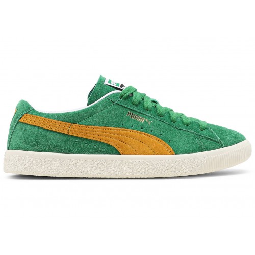 Кеды Puma Suede Vintage Amazon Green Saffron - мужская сетка размеров