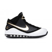 Кроссовки Nike LeBron 7 Black/White-Metallic Gold