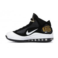 Кроссовки Nike LeBron 7 Black/White-Metallic Gold