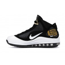 Кроссовки Nike LeBron 7 Black/White-Metallic Gold