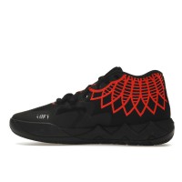 Подростковые кроссовки Puma LaMelo Ball MB.01 Black Red Blast (GS)