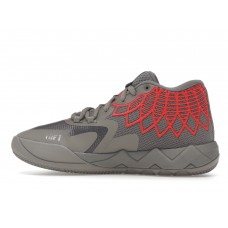 Подростковые кроссовки Puma LaMelo Ball MB.01 Rock Ridge Red Blast (GS)