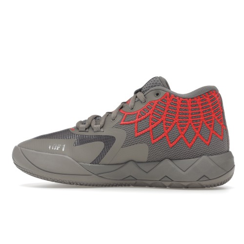 Кроссы Puma LaMelo Ball MB.01 Rock Ridge Red Blast (GS) - подростковая сетка размеров