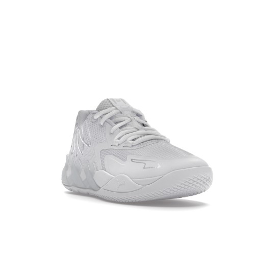 Кроссы Puma LaMelo Ball MB.01 White Silver - мужская сетка размеров