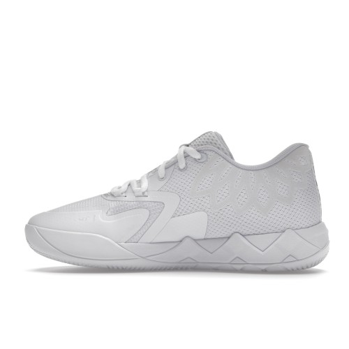 Кроссы Puma LaMelo Ball MB.01 White Silver - мужская сетка размеров