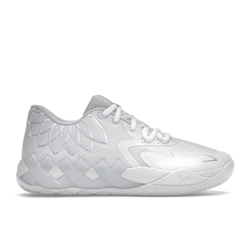 Кроссы Puma LaMelo Ball MB.01 White Silver - мужская сетка размеров