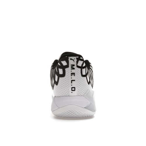 Кроссы Puma LaMelo Ball MB.01 Lo White Black - мужская сетка размеров