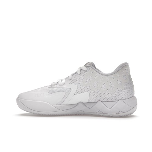 Кроссы Puma LaMelo Ball MB.01 White Silver (GS) - подростковая сетка размеров