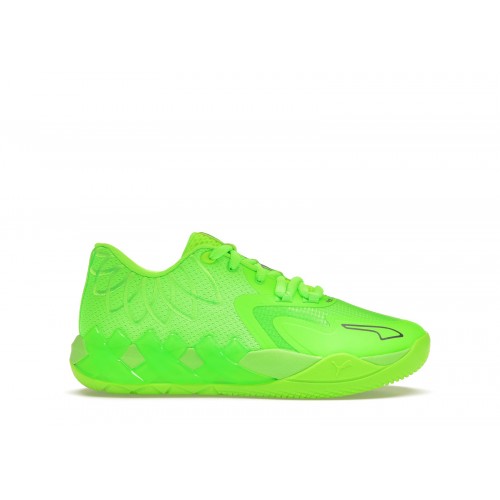 Кроссы Puma LaMelo Ball MB.01 Lo Team Color Green Gecko (GS) - подростковая сетка размеров