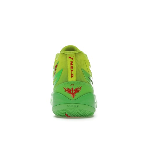 Кроссы Puma LaMelo Ball MB.02 Nickelodeon Slime (GS) - подростковая сетка размеров