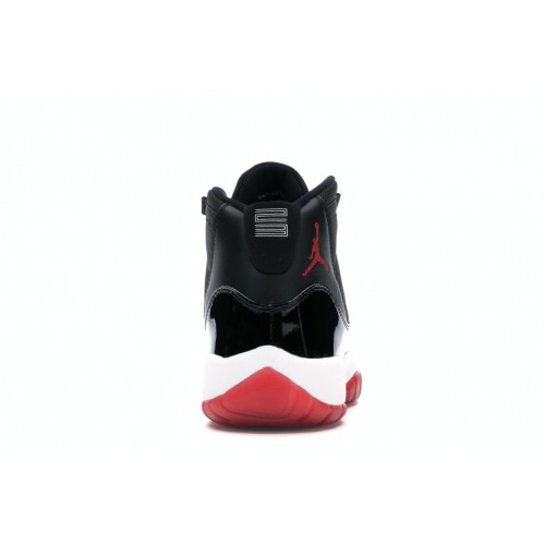 Кроссы Jordan 11 Retro Playoffs Bred (2019) (GS) - подростковая сетка размеров
