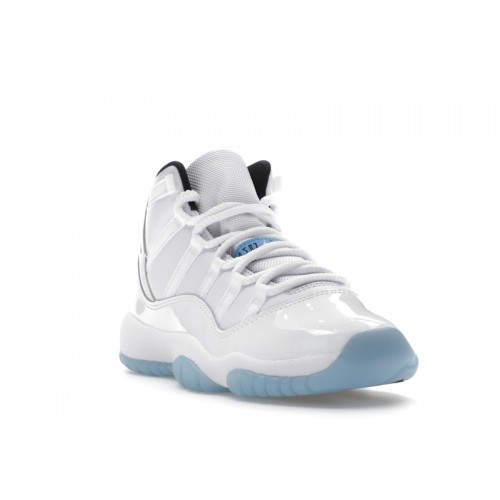 Кроссы Jordan 11 Retro Legend Blue (2024) (GS) - подростковая сетка размеров