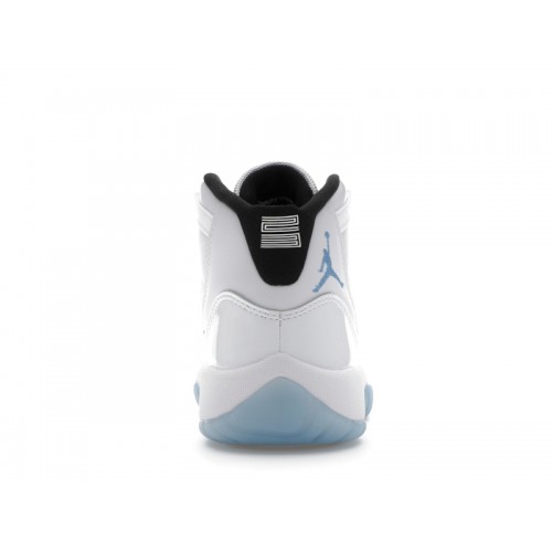Кроссы Jordan 11 Retro Legend Blue (2024) (GS) - подростковая сетка размеров