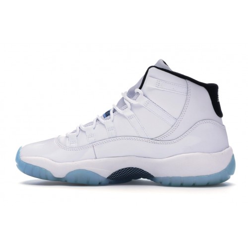 Кроссы Jordan 11 Retro Legend Blue (2014) (GS) - подростковая сетка размеров