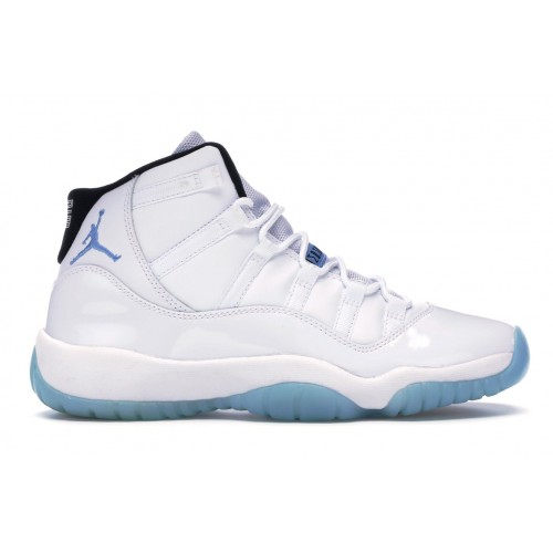 Кроссы Jordan 11 Retro Legend Blue (2014) (GS) - подростковая сетка размеров