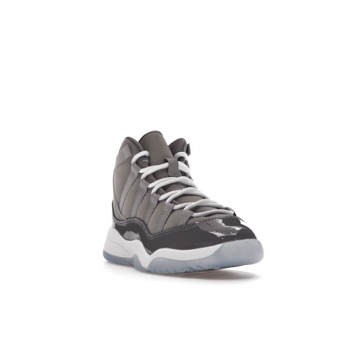 Кроссы Jordan 11 Retro Cool Grey (2021) (PS) - подростковая сетка размеров