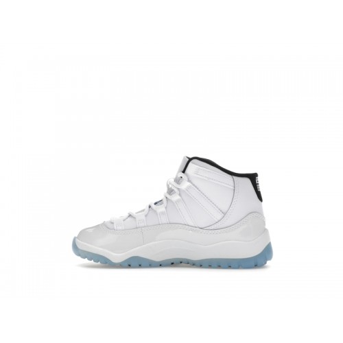 Кроссы Jordan 11 Retro Legend Blue (2024) (PS) - детская сетка размеров