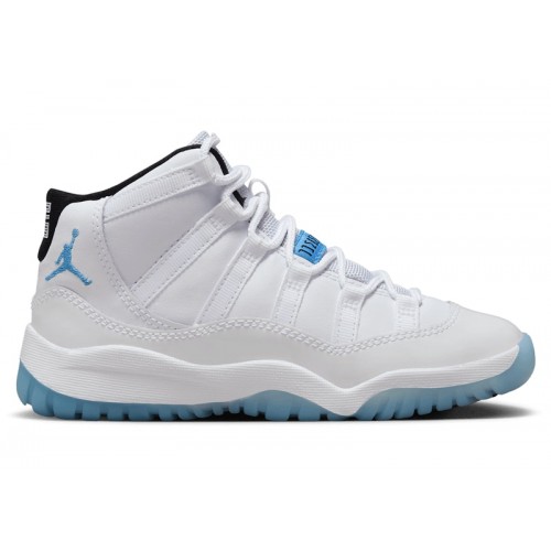 Кроссы Jordan 11 Retro Legend Blue (2024) (PS) - детская сетка размеров