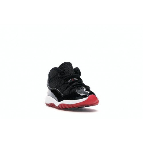 Кроссы Jordan 11 Retro Playoffs Bred (2019) (TD) - детская сетка размеров