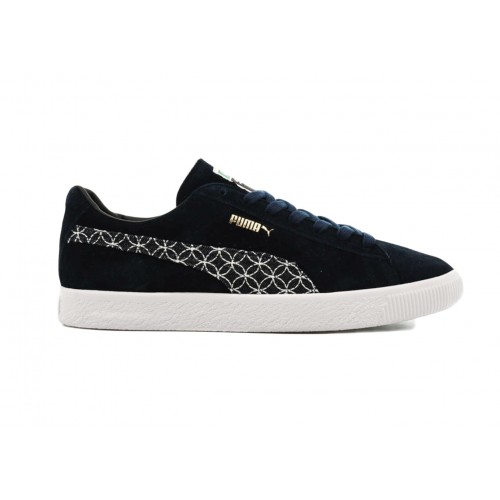 Кеды Puma Suede Vintage Made in Japan Sashiko Navy - мужская сетка размеров