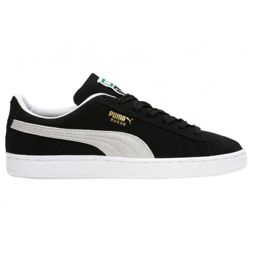 Кеды Puma Suede Classic XXI Black White (W) - женская сетка размеров