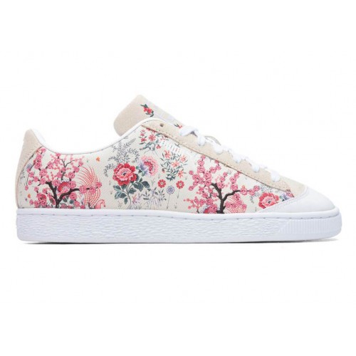 Кроссы Puma Basket Liberty Floral (W) - женская сетка размеров