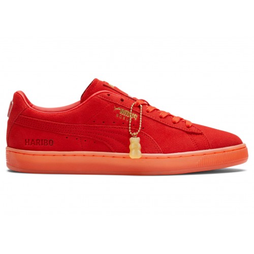 Кроссы Puma Suede Haribo Poppy Red - мужская сетка размеров