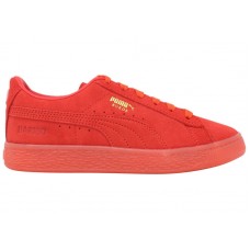 Подростковые Puma Suede Poppy Red (GS)