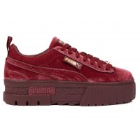 Женские кроссовки Puma Mayze Velvet Tibetan Red (W)