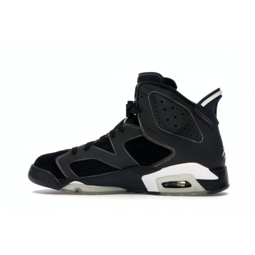 Кроссы Jordan 6 Retro Lakers - мужская сетка размеров