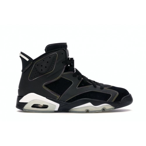 Кроссы Jordan 6 Retro Lakers - мужская сетка размеров