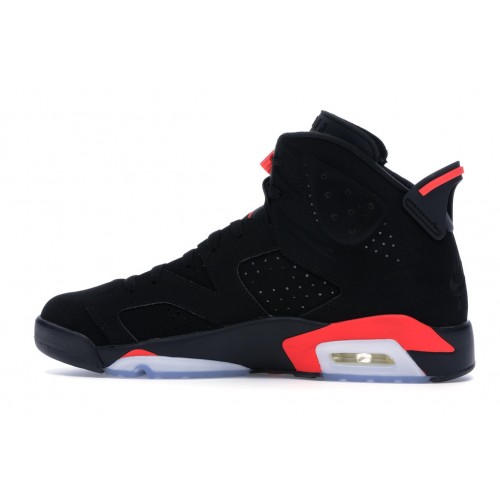 Кроссы Jordan 6 Retro Black Infrared (2019) - мужская сетка размеров