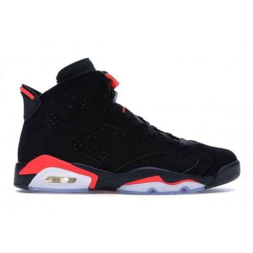 Кроссы Jordan 6 Retro Black Infrared (2019) - мужская сетка размеров