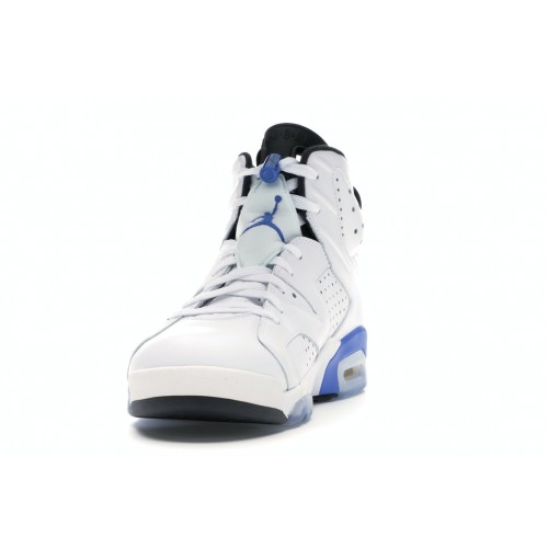 Кроссы Jordan 6 Retro Sport Blue (2014) - мужская сетка размеров