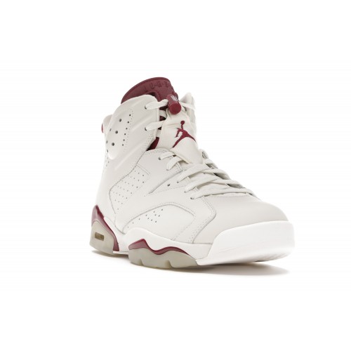Кроссы Jordan 6 Retro Maroon (2015) - мужская сетка размеров