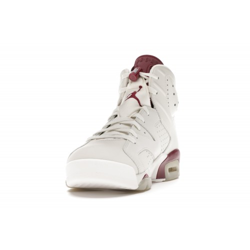 Кроссы Jordan 6 Retro Maroon (2015) - мужская сетка размеров