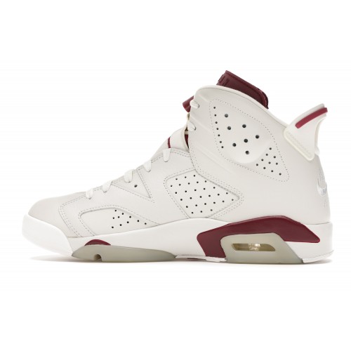 Кроссы Jordan 6 Retro Maroon (2015) - мужская сетка размеров