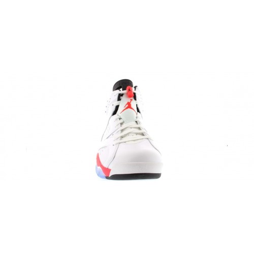Кроссы Jordan 6 Retro Infrared White (2014) - мужская сетка размеров
