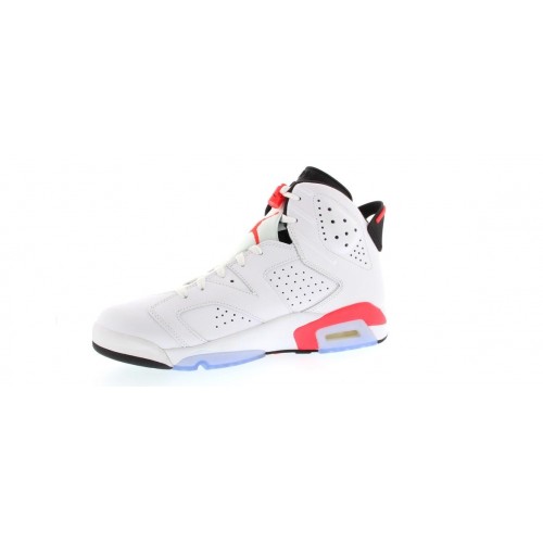 Кроссы Jordan 6 Retro Infrared White (2014) - мужская сетка размеров