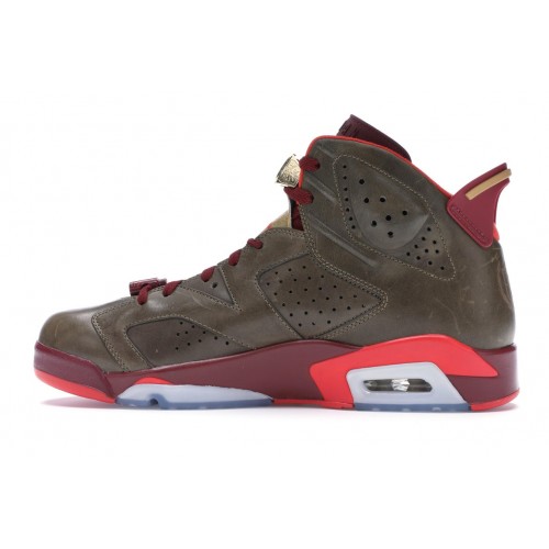 Кроссы Jordan 6 Retro Cigar - мужская сетка размеров