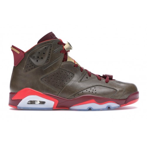 Кроссы Jordan 6 Retro Cigar - мужская сетка размеров