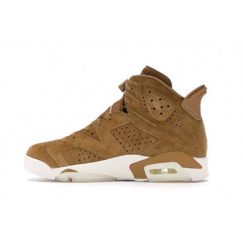 Кроссы Jordan 6 Retro Wheat - мужская сетка размеров