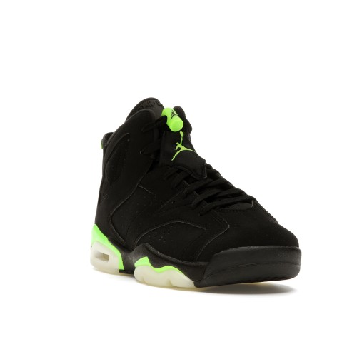 Кроссы Jordan 6 Retro Electric Green (GS) - подростковая сетка размеров