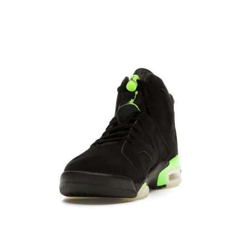 Кроссы Jordan 6 Retro Electric Green (GS) - подростковая сетка размеров