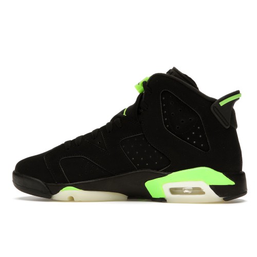 Кроссы Jordan 6 Retro Electric Green (GS) - подростковая сетка размеров