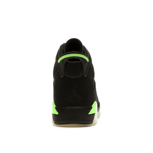 Кроссы Jordan 6 Retro Electric Green (GS) - подростковая сетка размеров
